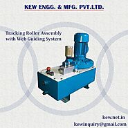 Manufacturer of Tracking Roller Assembly with Web Guiding System