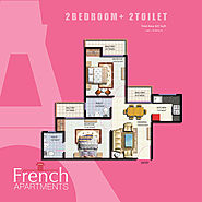 French Apartments | Floor Plan