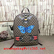 Gucci Web Animalier Bee backpack 419584