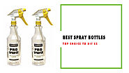 Best Spray Bottles for Multiple Use | Top Choice to DIY’er in 2018