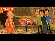 Brahman and the Three Crooks | Panchatantra Tales in English | Moral Stories for Kids with Subtitles