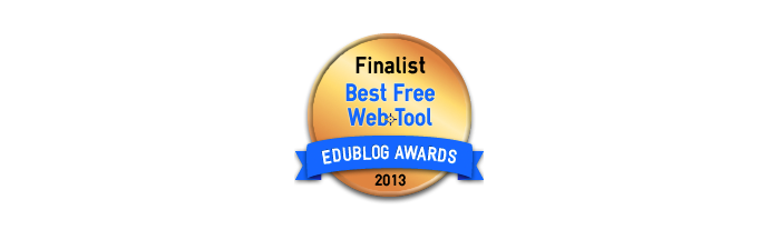 Headline for Best Free Education Web Tool 2013 - Edublog Awards