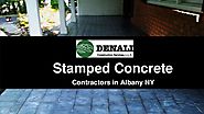 Stamped Concrete Services - Denali Construction