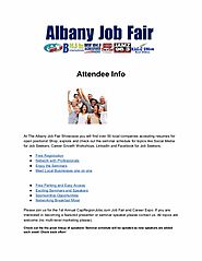 The Albany Job Fair Attendee Info