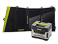Goal Zero Yeti 400 Solar Generator Kit w/Nomad 20 Solar Panel