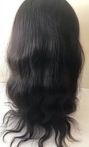 Front Lace Wig-Natural Wavy(Net Base) – Prarvi Hair