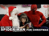 Little Boy Gets Real-Life Spider-Man for Christmas