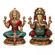 Website at https://www.craftvatika.com/abhaya-buddha-statue-large-tibetan-shakyamuni-sculpture-with-coral-lapis-turqu...