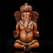 Enchanting Marble Stone Lord Krishna Statue- Handpainted Vrindavan Kanha playing Flute- 13"