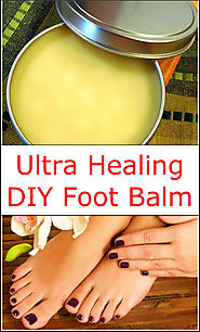 Ultra Healing DIY Foot Balm | Listerine Foot Soak