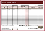 Log Book Template | Download in MS Word | Free Log Templates