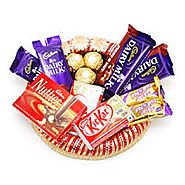 Buy/Send Basket of chocolates - YuvaFlowers