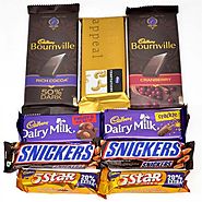 Buy/Send DELIGHTFUL CHOCOLATES COLLECTION - YuvaFlowers