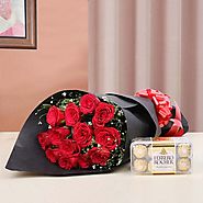Buy/Send Roses and Chocolates - YuvaFlowers
