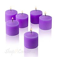 Lavender Votive Candles | Buy Online Set Of 72 On Shopacandle