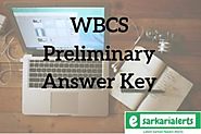 WBCS Preliminary Answer Key 2018 WBPSC Civil Services Answer Sheet