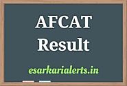 AFCAT Result 2018 Download 01/2018 Exam Merit List/ Cut Off Marks