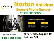 Norton Support 1-844-381-5809