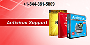 Antivirus Support Number +1-844-381-5809