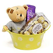 Buy Chocolaty Tub Online Same Day Delivery - OyeGifts.com