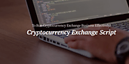 Script Bring Out Cryptocurrency Exchange Website To Run Efficiently