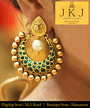 Latest Bridal wear wedding necklace Jewelry stores Jaipur Jewellery showroom JKJ Jewelers