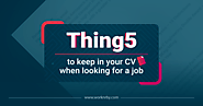 Top tips to successful CV