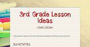 3rd Grade Lesson Ideas