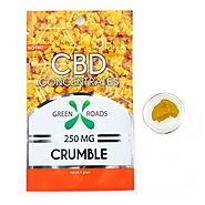 CBD DAB CRUMBLE BY GREEN ROADS WORLD