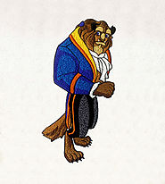 Beauty and the Beast Prince Embroidery Design | EMBMall