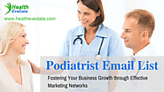 Podiatrist Email List