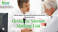 Geriatric Nurses Mailing List | Nurses Email Database