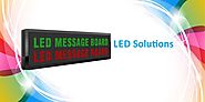 LED Message Moving Display Board For Advertising | Compucare
