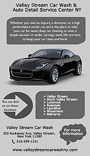 Valley Stream Car Wash & Auto Detail Service Center NY | edocr