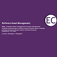 Software Asset Management Bengaluru / Bangalore 8 | Exalt Consulting Placement Services Pvt Ltd
