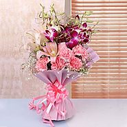 Send Colourful Bunch Online Same Day Delivery - OyeGifts.com