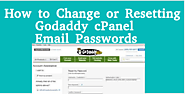 How to Change or Reset GoDaddy cPanel Email Password