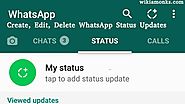 How to Create, Edit, Delete WhatsApp Status Updates