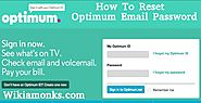 How to Reset Optimum Email Password