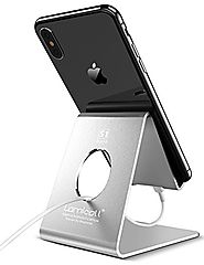Cell Phone Stand, Lamicall iPhone stand : Cradle, Dock, Holder, Stand For Switch, all Android Smartphone, iPhone 7 6 ...