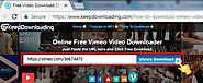 How to Download or save vimeo Videos online-Keepdownloading