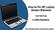 How to Fix HP Laptop Screen Blackout – HP Help Number