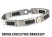 Q-Link Men's Executive Bracelet for EMF Protection