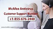 Contact for McAfee Customer Service +1-855-676-2448 (Computers - Software)