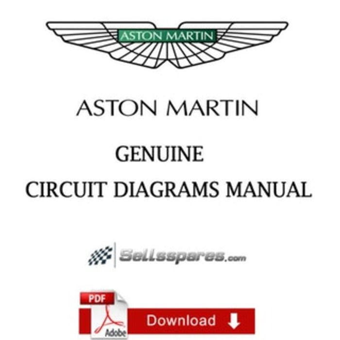 Aston Martin Wiring Diagrams Manual PDF File A Listly List