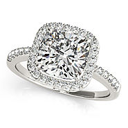 Get Cushion Cut Diamond For Engagement Rings At Luminus Diamond