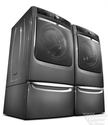 Maytag Maxima XL Front Load Steam Washer and Steam Dryer SET (Electric Dryer) with Pedestals