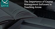 The Importance of Course Management Software in Teaching Arena