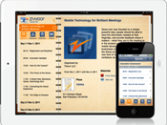 Tradeshow, Conference or Board Meeting Mobile apps for iPhone, iPad or Android | Mobile Technology for Brilliant Events