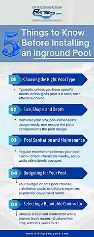 5 Things to Know Before Installing an Inground Pool